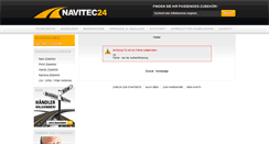 Desktop Screenshot of navitec24.de